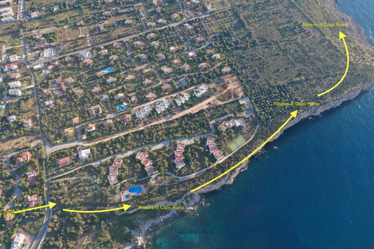 Casa Elvira Villa Terrasini Buitenkant foto